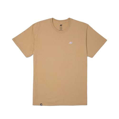 K2 Snow Unisex T-Shirt Embroidery T-Shirt, tan, 20H3001 von K2