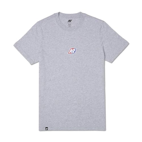 K2 Snow Unisex T-Shirt Womens Heritage T-Shirt, Gray Heather, 20H3002 von K2