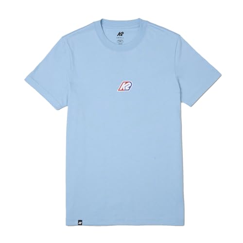 K2 Snow Unisex T-Shirt Womens Heritage T-Shirt, Light Blue, 20H3002 von K2