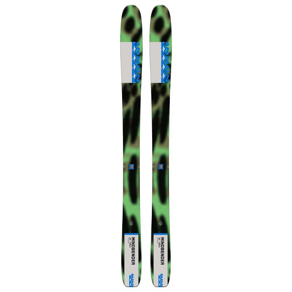 K2 Mindbender Jr+fdt 4.5 S Plate Youth Alpine Skis Grün 119 von K2