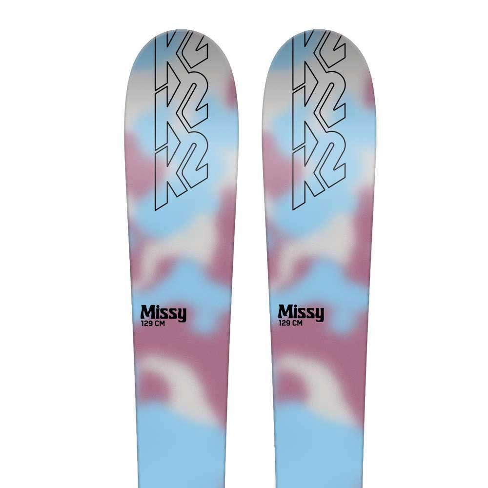 K2 Missy+fdt 7.0 L Plate Girl Alpine Skis Rosa 139 von K2
