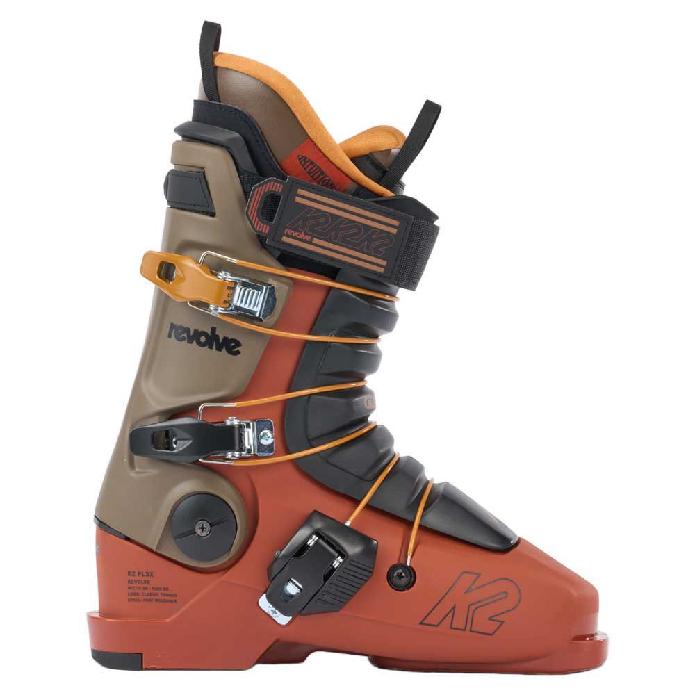 K2 Revolve Alpine Ski Boots Orange 27.5 von K2