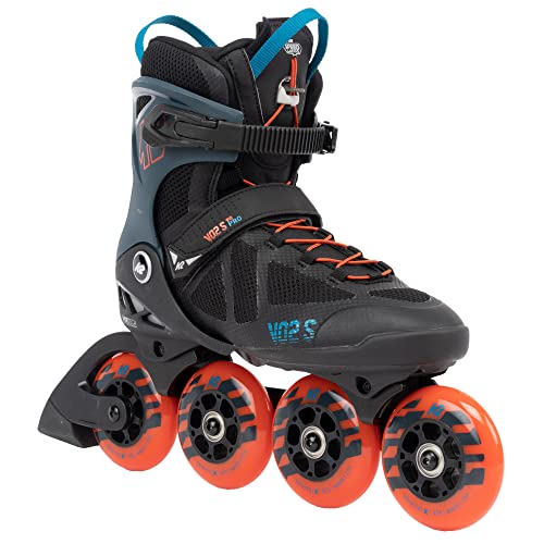 K2 Skates Unisex Inline Skates VO2 S 90, Black - Blue - orange, 30G0245.1.1.090 von K2