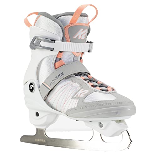 K2 Skates Damen Schlittschuhe Alexis Ice Fb — White - Coral — EU: 39 (UK: 5.5 / US: 8) — 25E0050 von K2