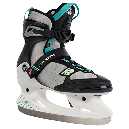 K2 Skates Damen Schlittschuhe Alexis Ice Pro, black - teal, 25F0016.1.1.070 von K2