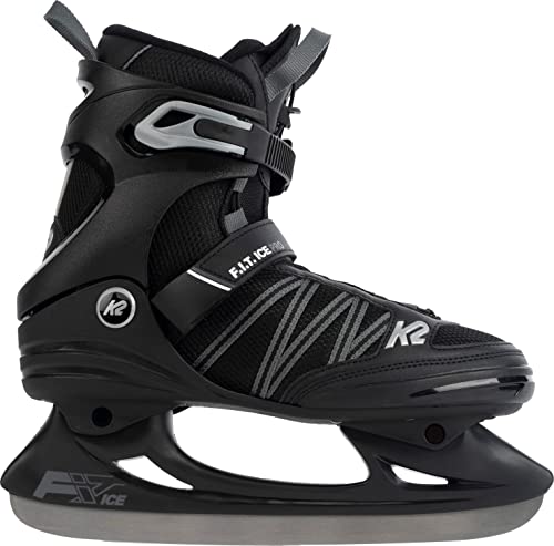 K2 Skates Herren Schlittschuhe F.I.T. Ice Pro, black - grey, 25F0015.1.1.080 von K2