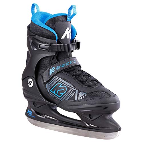 K2 Skates Herren Schlittschuhe Kinetic Ice M — Black - Blue — EU: 39 (UK: 5.5 / US: 6.5) — 25E0230 von K2