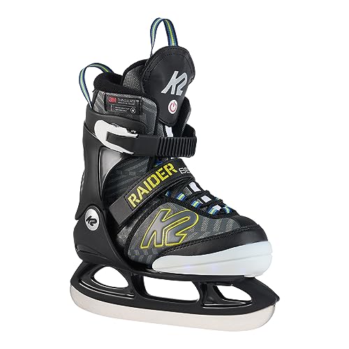 K2 Jungen Raider Beam Schlittschuhe, Black-Anthracite, L (EU: 35-40 / UK: 3-7 / cm: 22-25.5 von K2