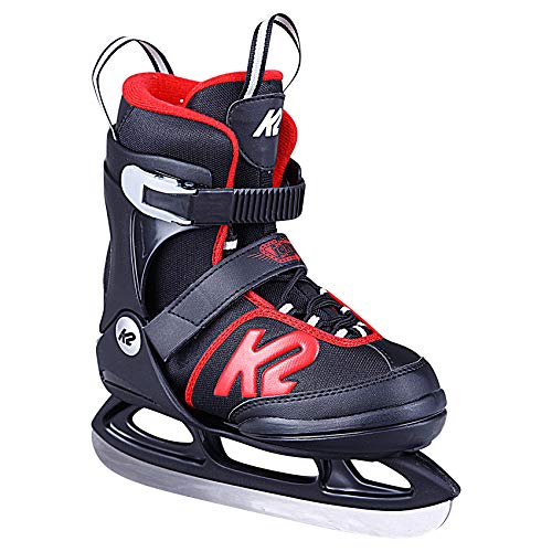 K2 Skates Jungen Schlittschuhe Joker Ice, black - red, 25D0303.1.1.M von K2