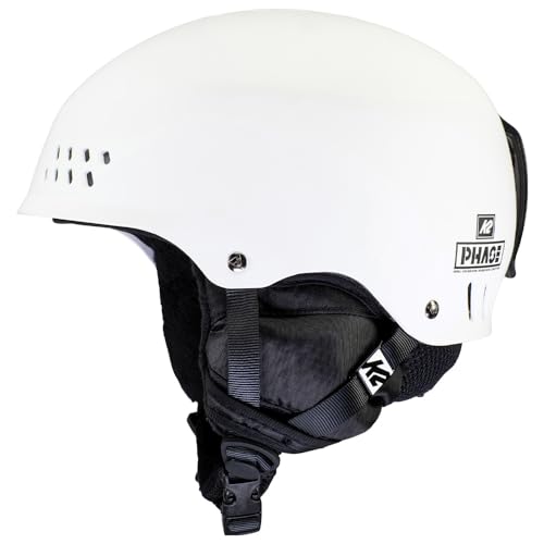 K2 Skis Herren Skihelm PHASE PRO white M 10B4000.2.1.M Snowboard Snowboardhelm Kopfschutz Protektor von K2