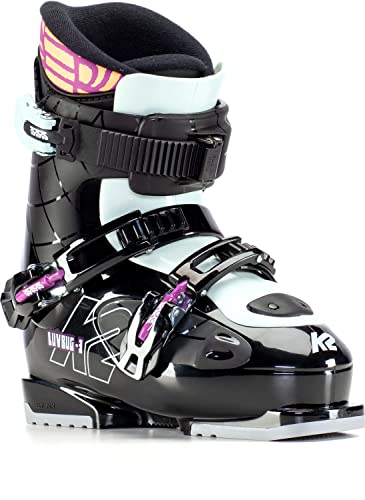 K2 Mädchen Skis Skischuhe LUVBUG-3 — Black-Mint — 10E2805, Mondo: 255 (EU: 40 / UK: 6.5 / US: 7.5) von K2