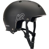 K2 Varsity Skate- und Fahrradhelm Kinder 1 - black S von K2