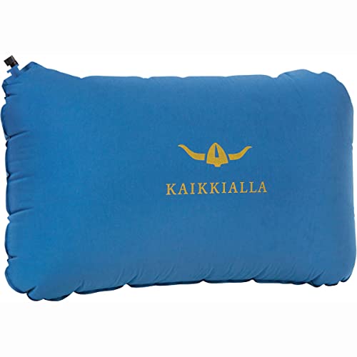 KAIKKIALLA Kuopio Pillow Reisekissen, Blue Opal, L von KAIKKIALLA