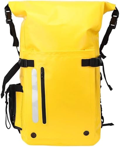 KANBUN Wasserdichter Dry Bag, 30L wasserdichte Tauchtasche Schnorchelrucksack Ausrüstung zum Schwimmen Flussverfolgung Driften Trocken-Nass-Trennung von KANBUN