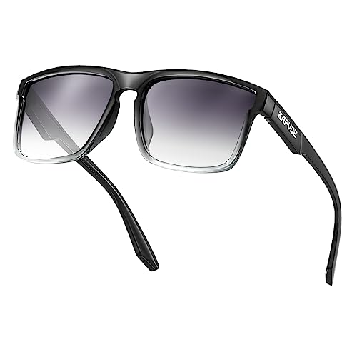 KAPVOE Polarisierte Sonnenbrille für Damen und Herren, Autofahren, Angeln, klassischer Stil, blendfrei, UV400-Schutz von KAPVOE