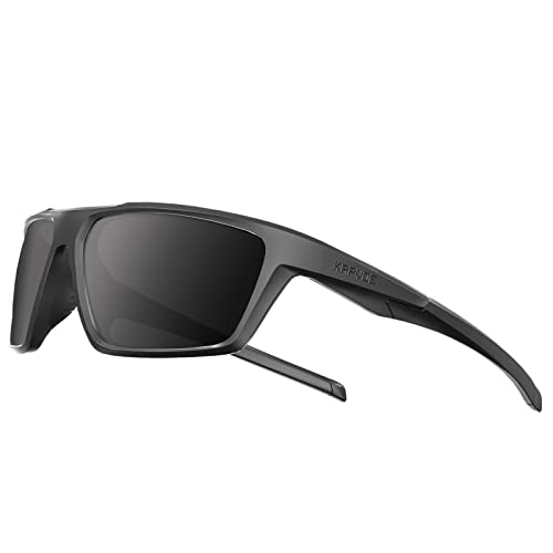 KAPVOE Sport Sonnenbrille Polarisierte Hohe Definition Hohen Kontrast Linsen Damen Herren Radfahren Laufen Fahren Angeln im Freien von KAPVOE