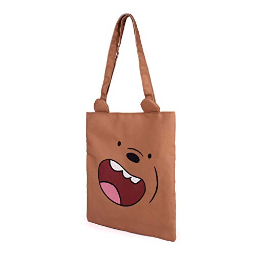 Bären Wie Wir Grizzly-Shopping Bag Einkaufstasche, Braun von We Bare Bears