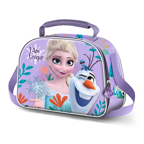 Die Eiskönigin 2 (Frozen 2) Unique-3D Frühstückstasche, Mauve von Disney