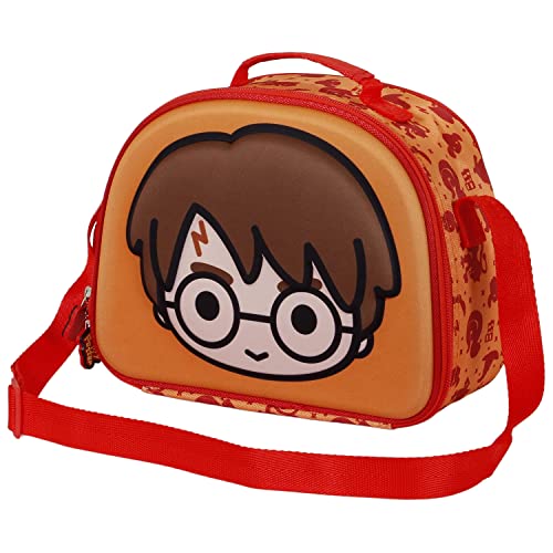 Harry Potter Bobblehead-3D Frühstückstasche, Orange von Harry Potter