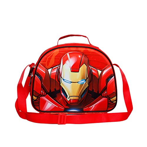 Iron Man Stark-3D Frühstückstasche, Mehrfarbig von Marvel