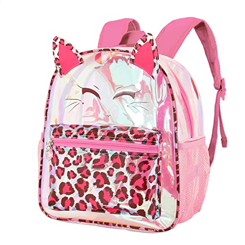 Oh My Pop! Feline-Klein Laser Rucksack, Rosa von Oh My Pop!