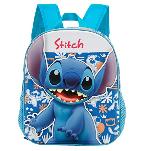 Lilo und Stitch Dancing-Kleiner 3D Rucksack, Blau von Disney