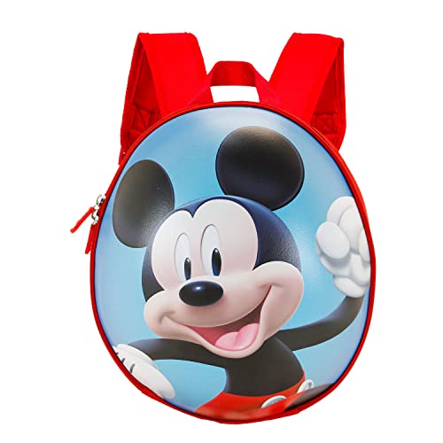 Micky Maus Happy Run-Eggy Rucksack, Blau von Disney