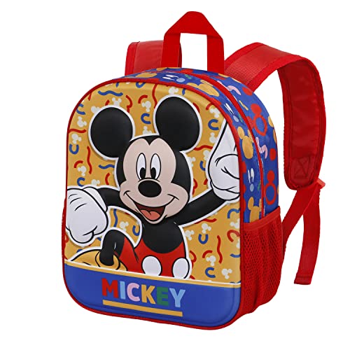 Micky Maus Oh Boy-Kleiner 3D Rucksack, Rot von Disney