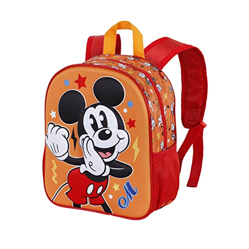 Micky Maus Whisper-Kleiner 3D Rucksack, Blau von Disney