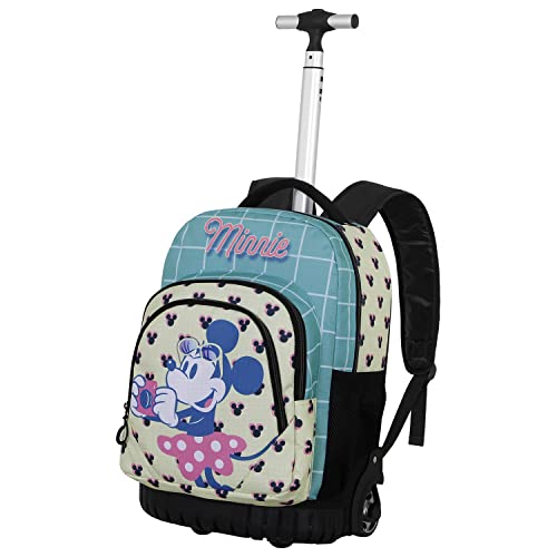 Minnie Maus Cheese-FAN GTS Trolley-Rucksack, Blau von Disney