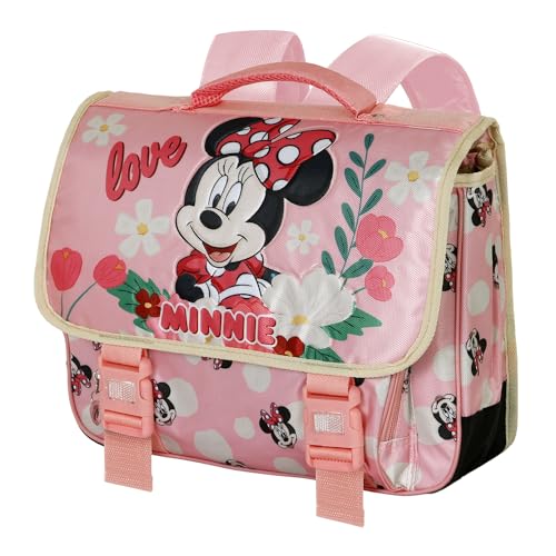 Minnie Maus Garden-Cartable Rucksack 2.0, Rosa von Disney