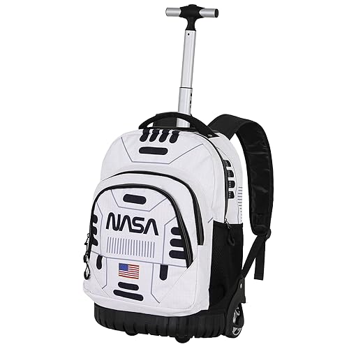 NASA Spaceship-FAN GTS Trolley-Rucksack, Weiß von KARACTERMANIA