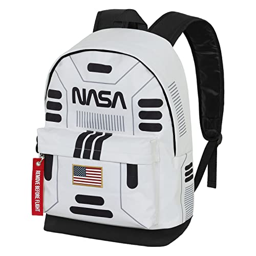 NASA Spaceship-FAN HS Rucksack 2.0, Weiß von NASA