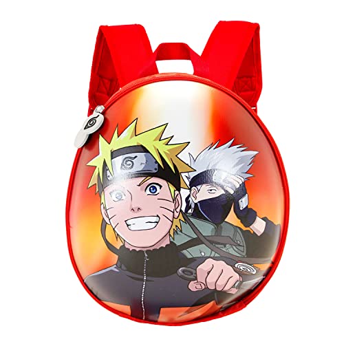Naruto Action-Eggy Rucksack, Rot von Naruto