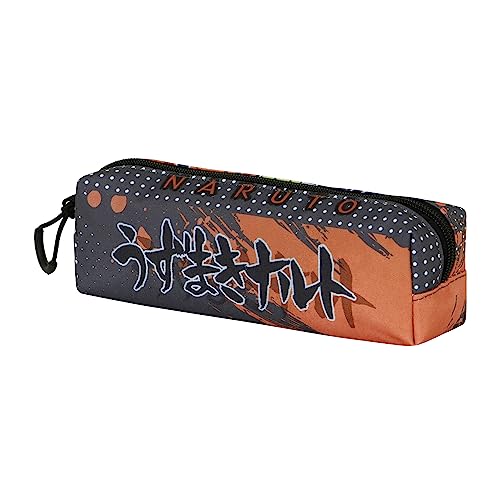 Naruto Hachimaki-FAN Quadrat Federmäppchen 2.0, Orange von Naruto