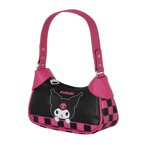 Sanrio Kuromi Chess-Fancy Casual Tasche, Mehrfarbig, 21,5 x 14,5 cm von KARACTERMANIA