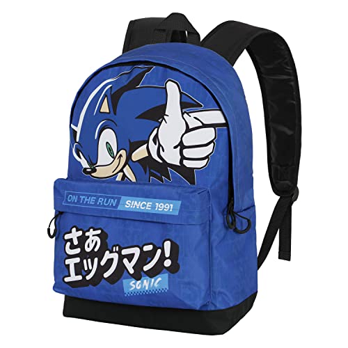 Sega-Sonic On the run-FAN HS Rucksack 2.0, Blau von Sonic The Hedgehog - SEGA