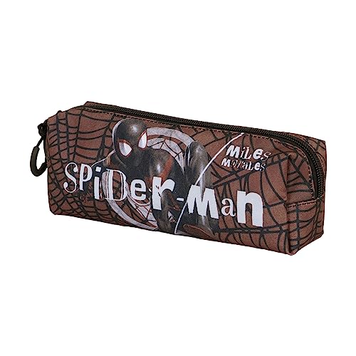 Spiderman Blackspider-FAN Quadrat Federmäppchen 2.0, Rot von Marvel