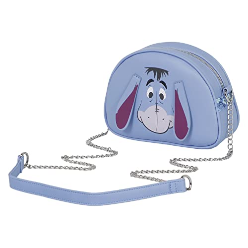 Winnie Puuh Igor Face-Heady Schultertasche, Blau von Disney