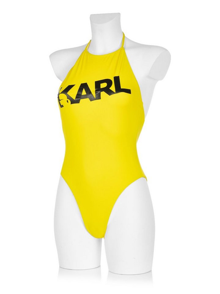 KARL LAGERFELD Badeanzug Karl Lagerfeld Badeanzug gelb von KARL LAGERFELD