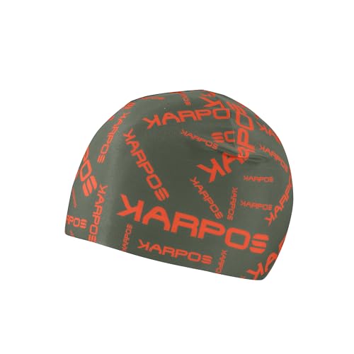 KARPOS 2500922-024 ALAGNA Race Cap Hat Unisex Thyme/Spicy ORANGE Größe Uni von KARPOS