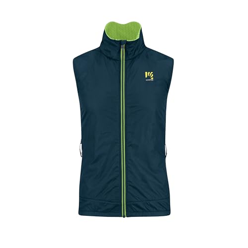 KARPOS 2511007-073 FEDERA VEST Sports vest Herren MIDNIGHT/GREEN FLASH Größe L von KARPOS