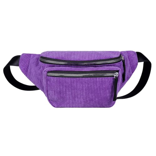 Fannys Packs Mode Taillenpacksbeutel Mit Verstellbaren Riemen Reißverschluss Taschen Überall Crossbody Body Backtasche Schultergürtel Fannys Pack Crossbody Taschen Für Frauen von KASFDBMO