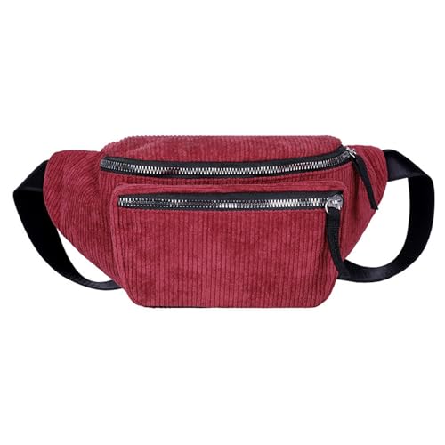 Fannys Packs Mode Taillenpacksbeutel Mit Verstellbaren Riemen Reißverschluss Taschen Überall Crossbody Body Backtasche Schultergürtel Fannys Pack Crossbody Taschen Für Frauen von KASFDBMO