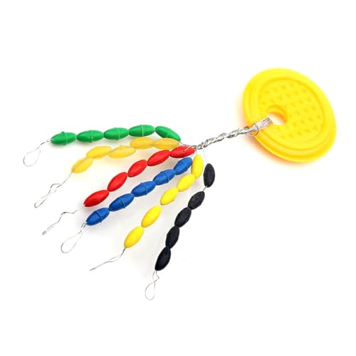 KASFDBMO Gummierte Ovale, Posen-Stopper, Rigs Pufferverbinder, Angelpose, Angel-Bobber, Angelzubehör, Zubehör von KASFDBMO