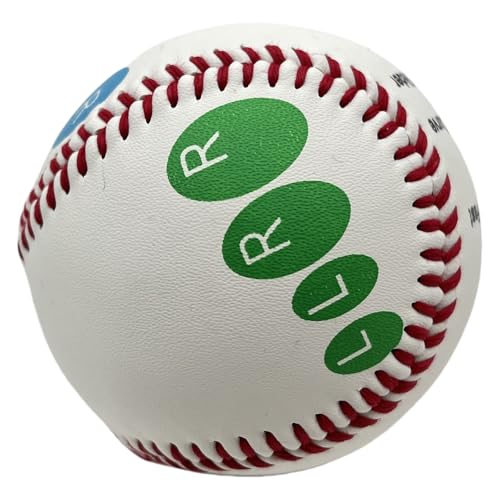 KASFDBMO Hartholzkerne Training Baseball Mit Fingerplatzierung Erlernen Hardballs Um Die Kontrolle Und Genauigkeit Baseball Mit Markern Zu Verbessern von KASFDBMO
