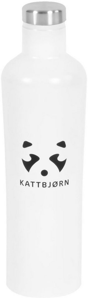 KATTBJØRN Trinkflasche Edelstahl Trinkflasche, weiß von KATTBJØRN