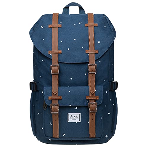KAUKKO Laptop-Rucksack Funktionale Outdoor Tasche für Reisen & Camping Studentenrucksack für Studenten Universität, Blau-13, Tille Unique, Tagesrucksack von KAUKKO