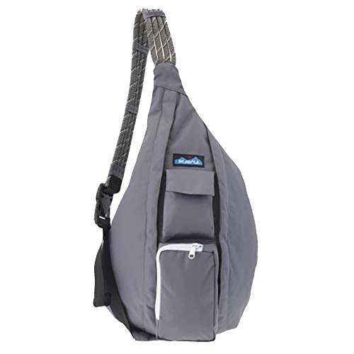 KAVU Original Rope Sling Pack mit verstellbarem Seil-Schultergurt, Rauchperle von KAVU