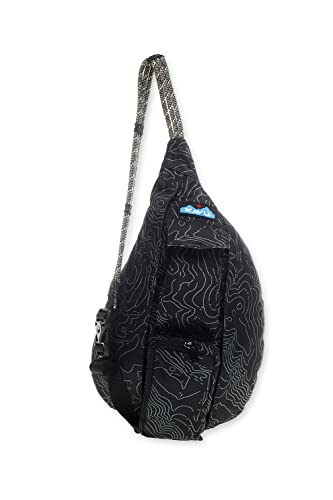 KAVU Mini Rope Sling Bag - Black Topo von KAVU
